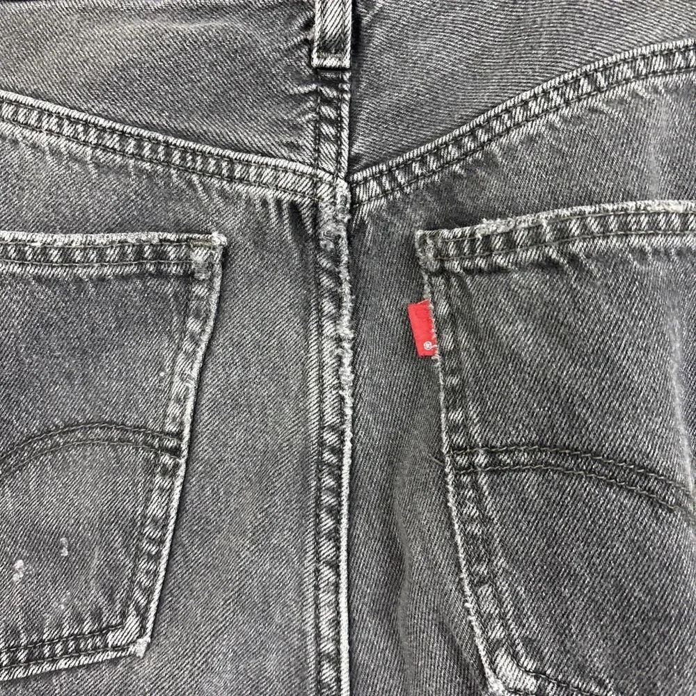 Levis 70's High Flare Jeans Womens Size 30 Black - Picture 9 of 13